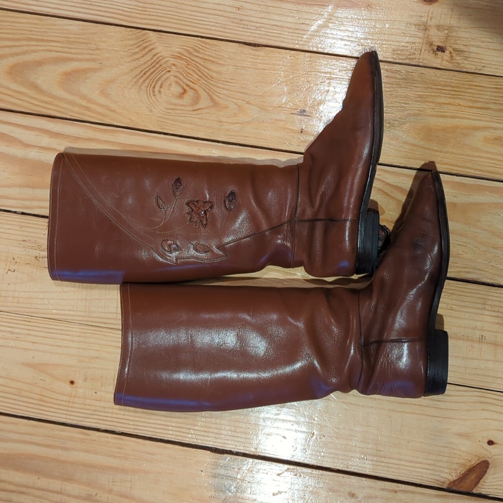 Vintage Gucci riding boots
